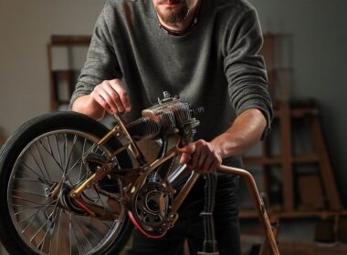 Jak zrobić rower z silnikiem spalinowym